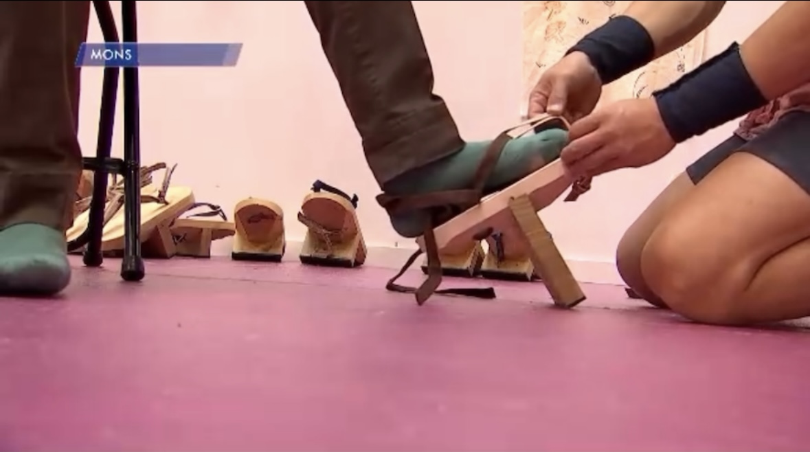 ついに世界進出!ベルギーのTV局にippon bladeが取り上げられました。