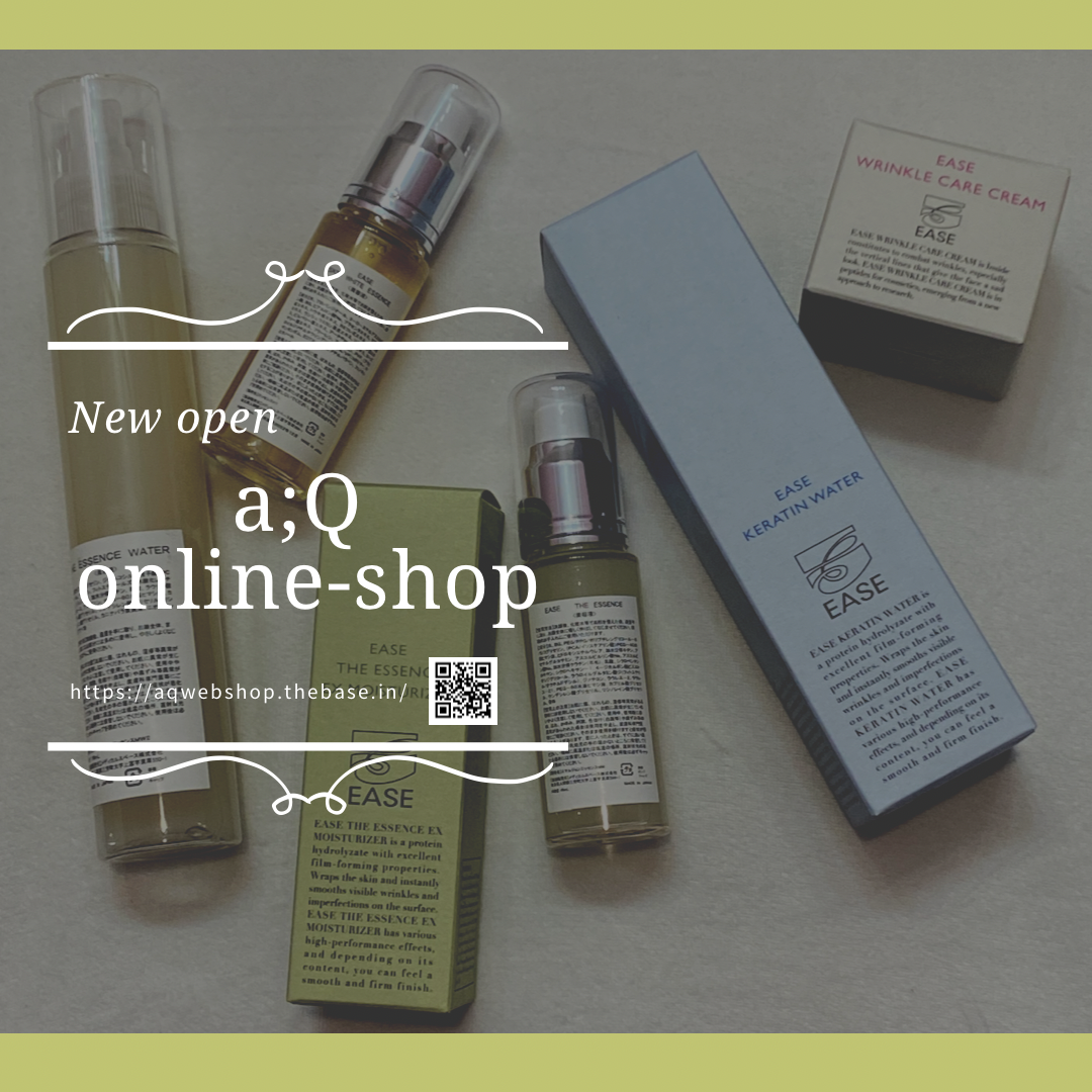 a;Q online-shopが出来ました！！