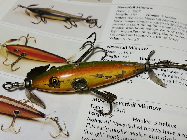 オールドタックルブログ vol.247（Pflueger Neverfail Minnow）