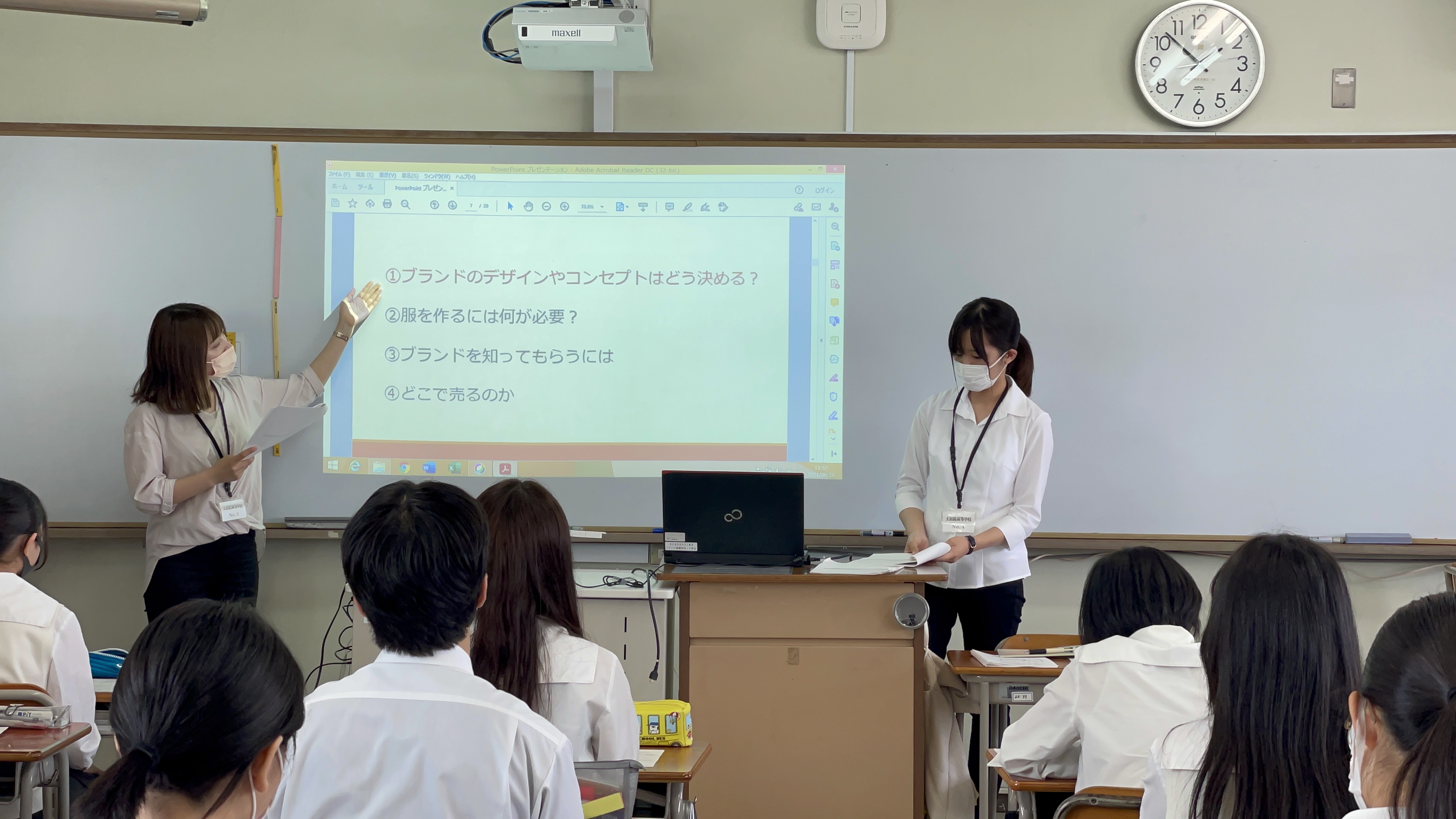 【retricot×大垣桜高校】服飾デザイン科生徒考案!大人可愛い部屋着