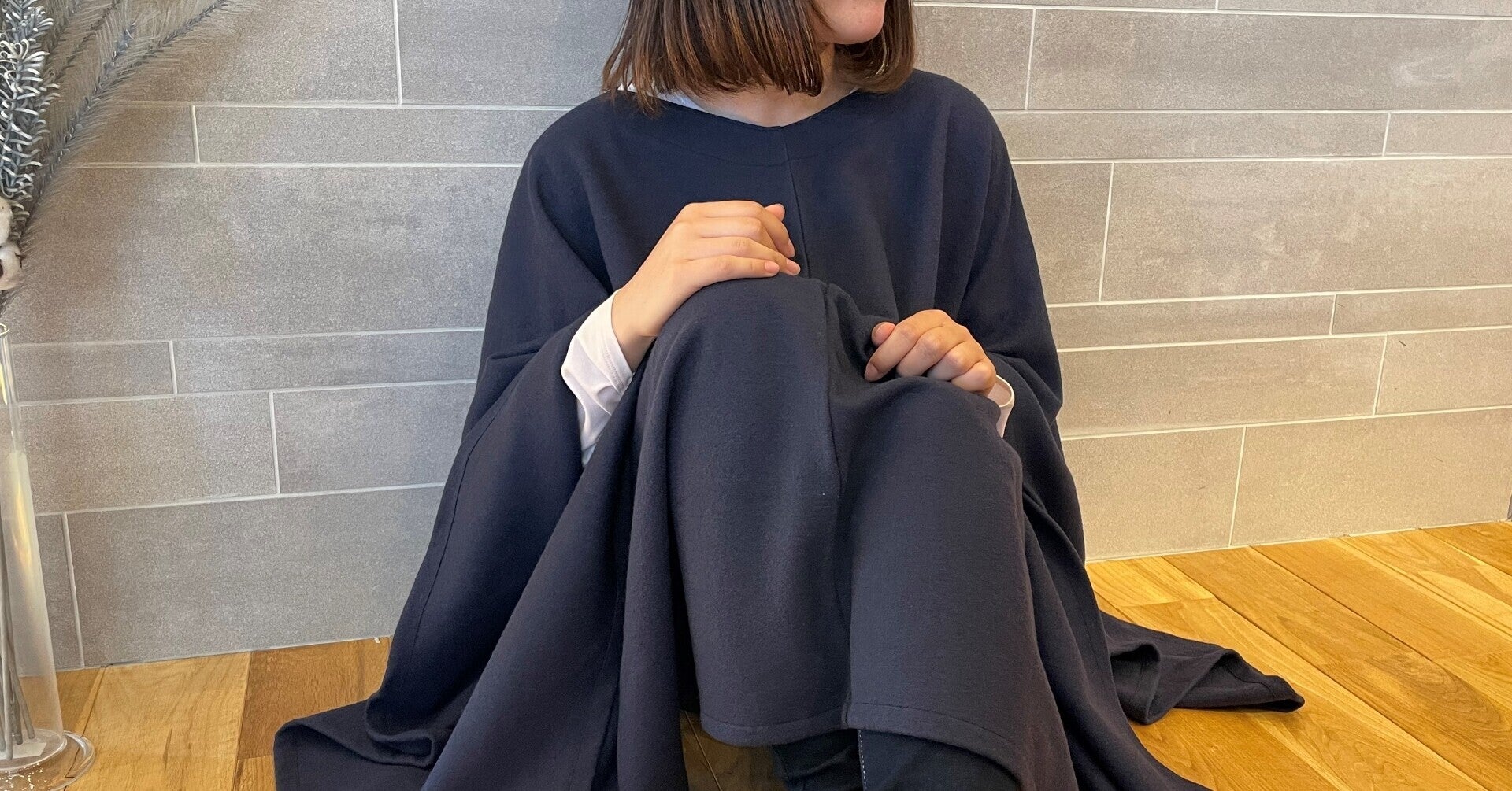 この秋🍂ポンチョに包まれてみませんか?