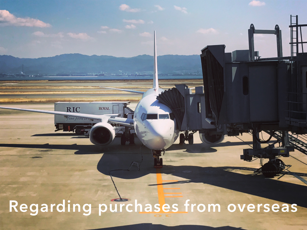 We have started shipping overseas !!