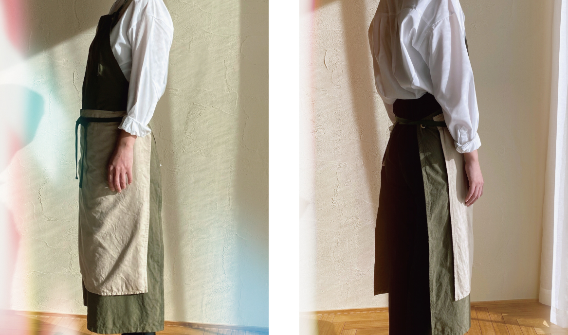 Ideal Story 004 "POLITE work apron 01"