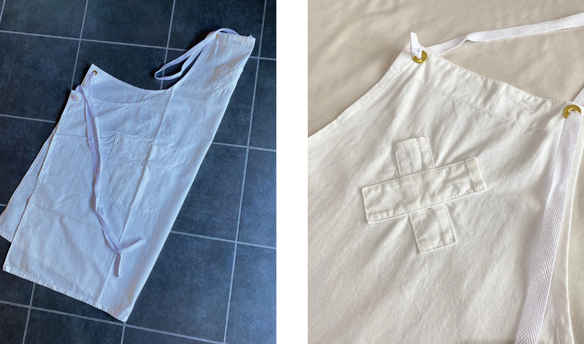Ideal Story 005 "POLITE work apron 03"