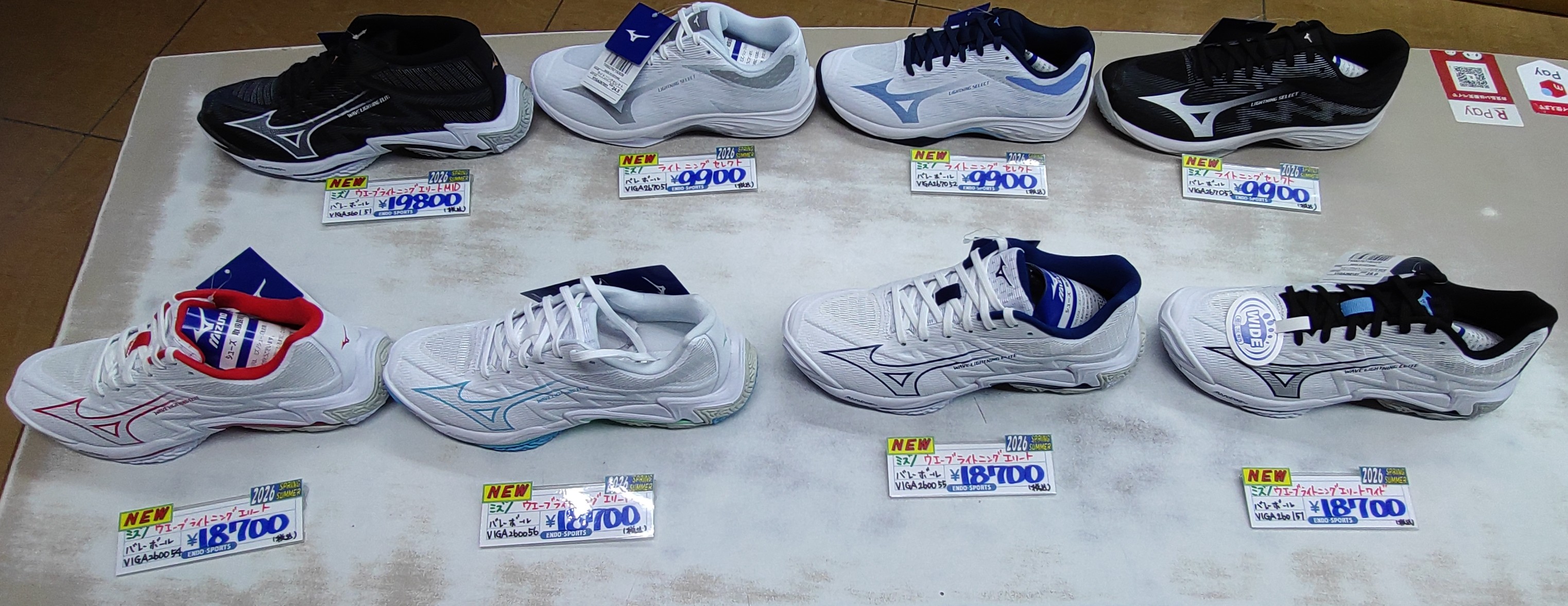 2026ニューモデル【バレーシューズ】