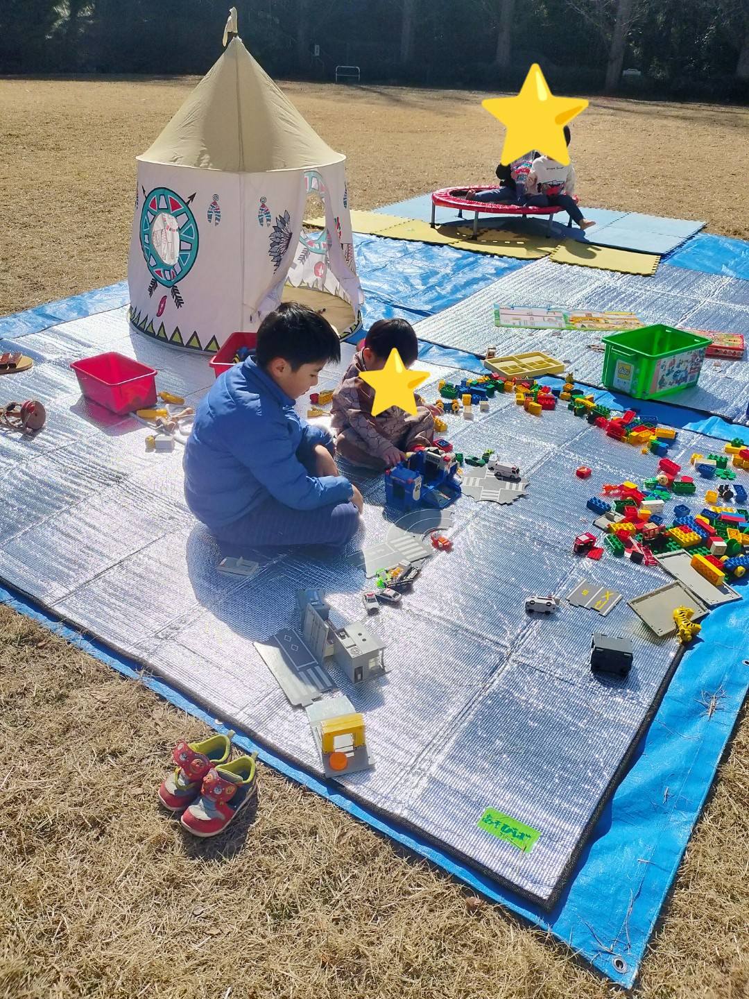 2月21日 移動式遊び場付き 子ども食堂 開催しました