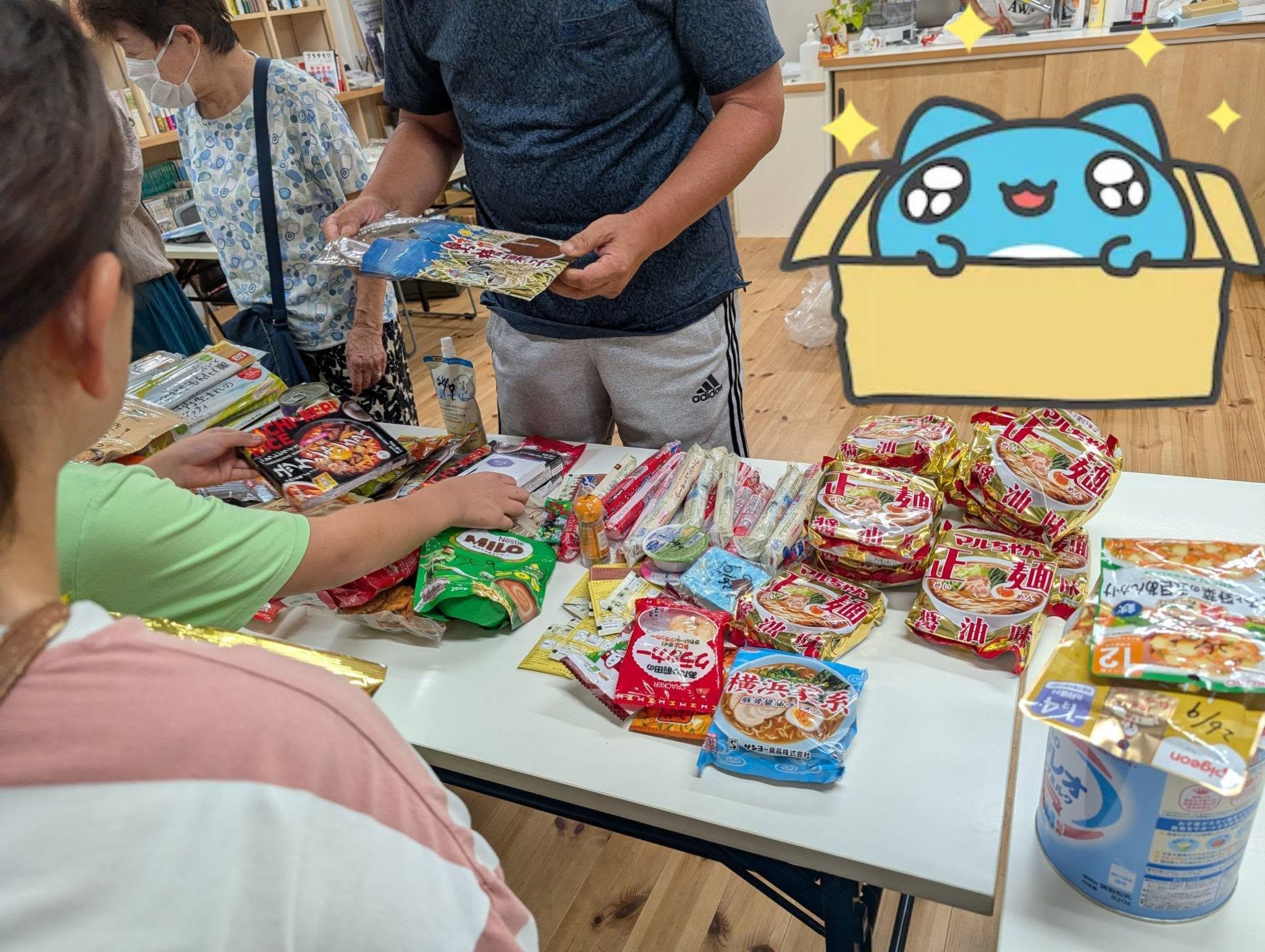 ８月18日　フードパントリー開催のご報告