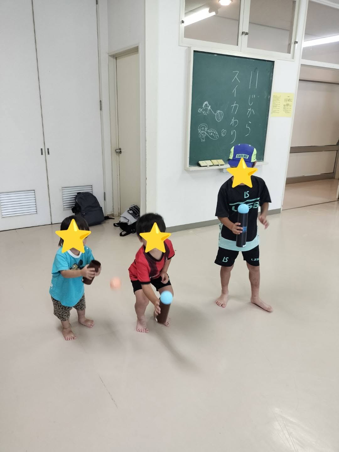 7月18日　 移動式遊び場付き　こども食堂　開催しました