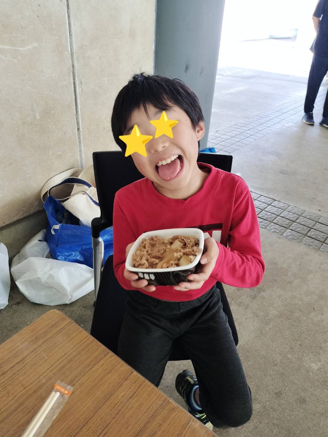 ４月21日　移動式遊び場付き　こども食堂　開催しました