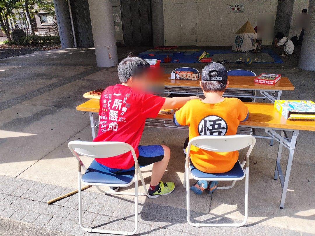 10月18日 移動式遊び場付き こども食堂 開催しました