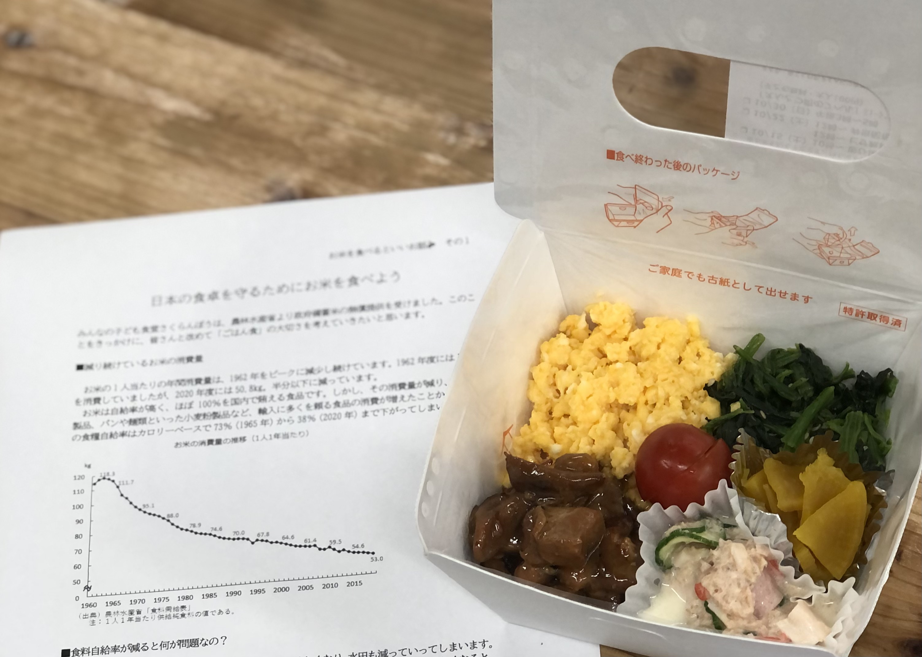 10月7日　お弁当配付のご報告