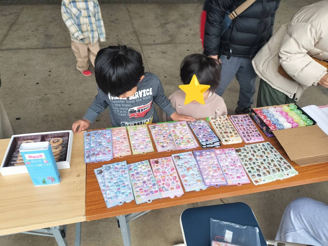 12月20日　移動式遊び場付き　こども食堂　開催しました