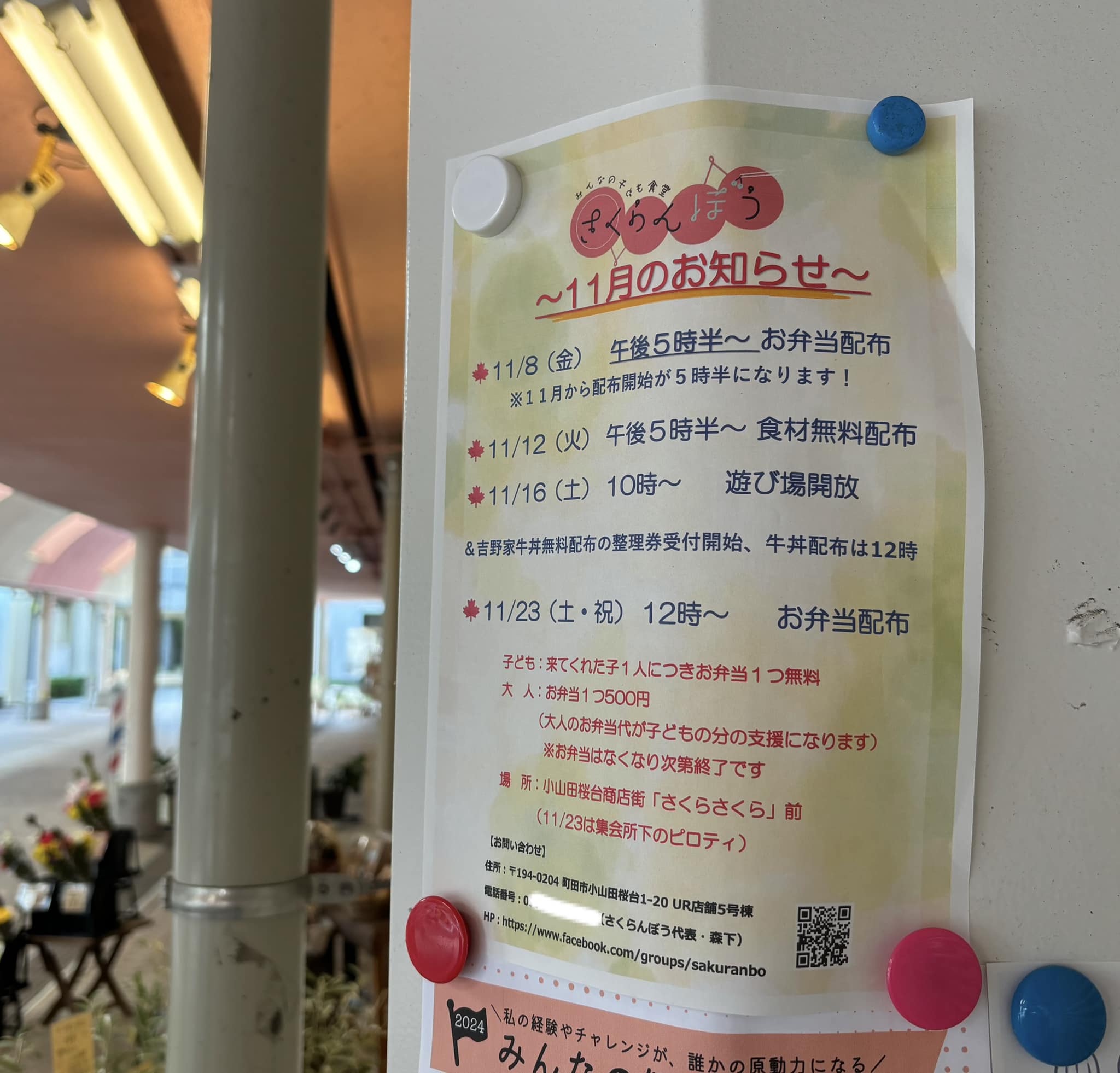 11月の予定