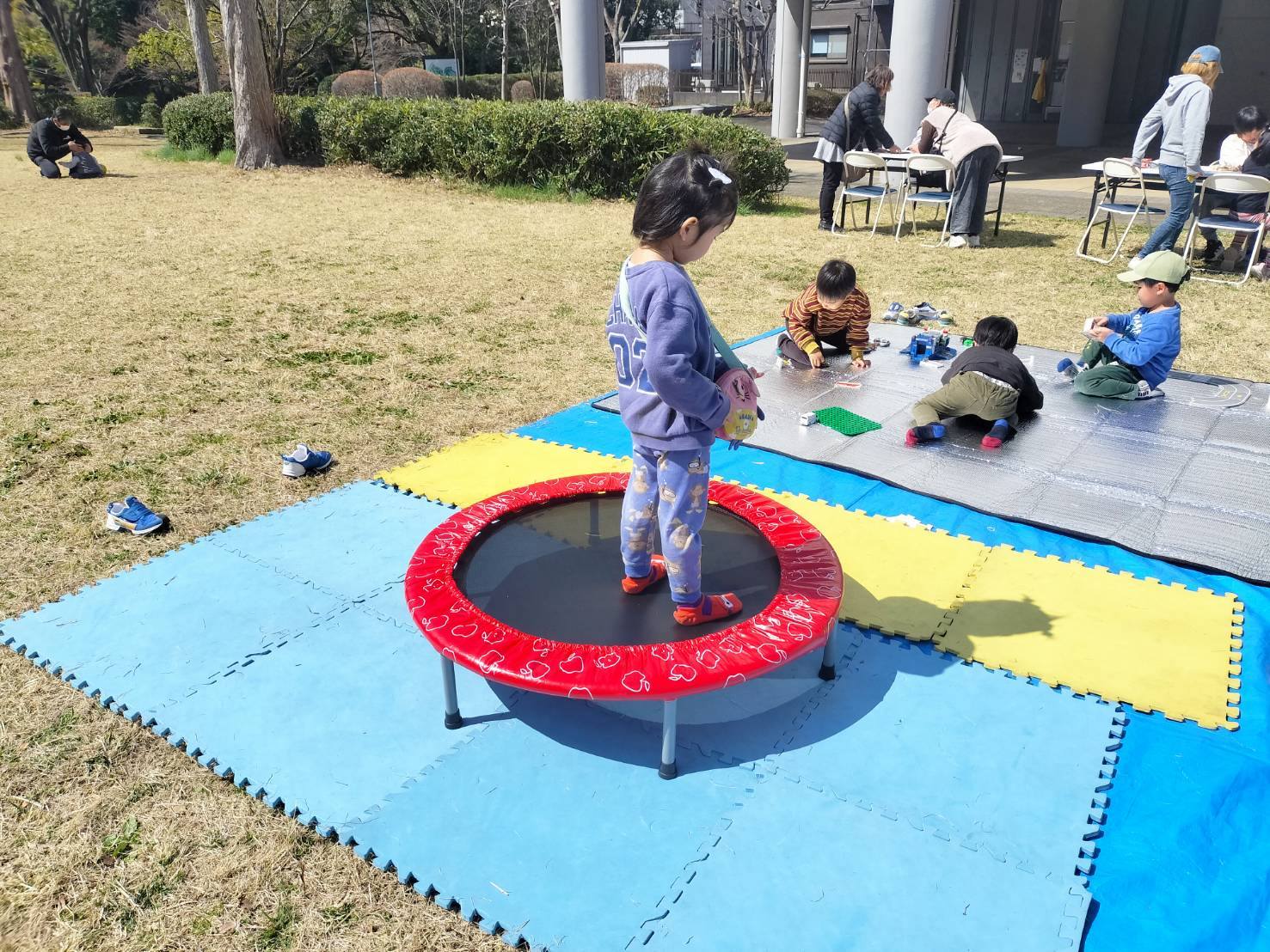 3月21日 移動式遊び場付き こども食堂 開催しました