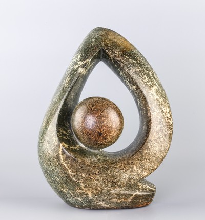 ショナ彫刻で用いる原石紹介「Fruit Serpentine stone (フルーツ蛇紋石)」