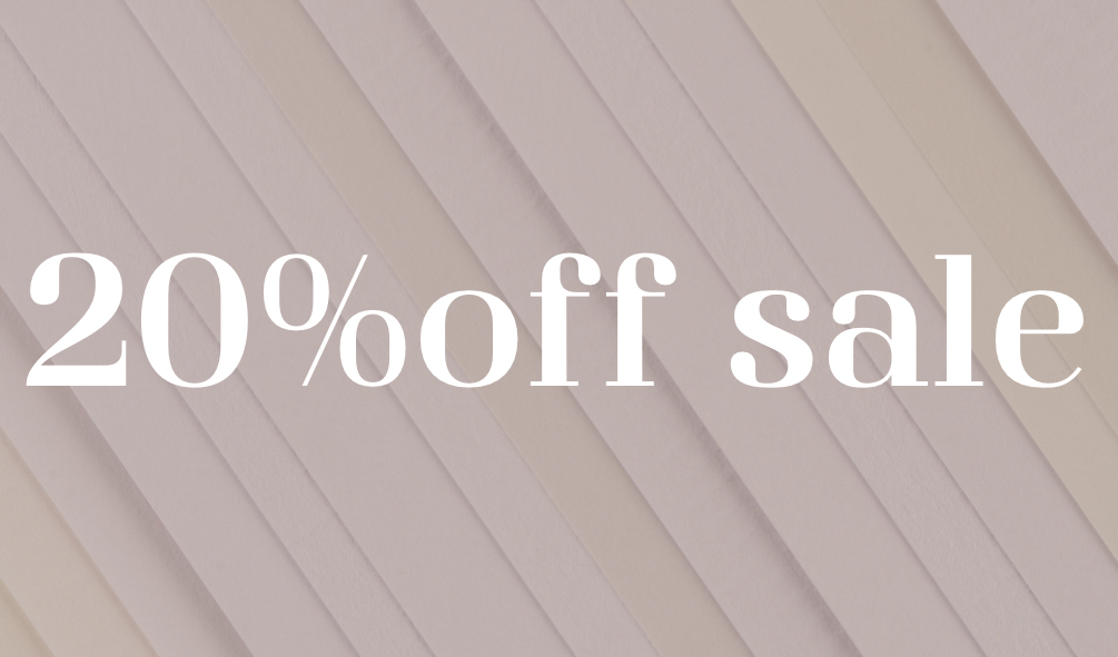 新作アイテム20%オフ5日間限定セール♪(旧24時間限定セール)