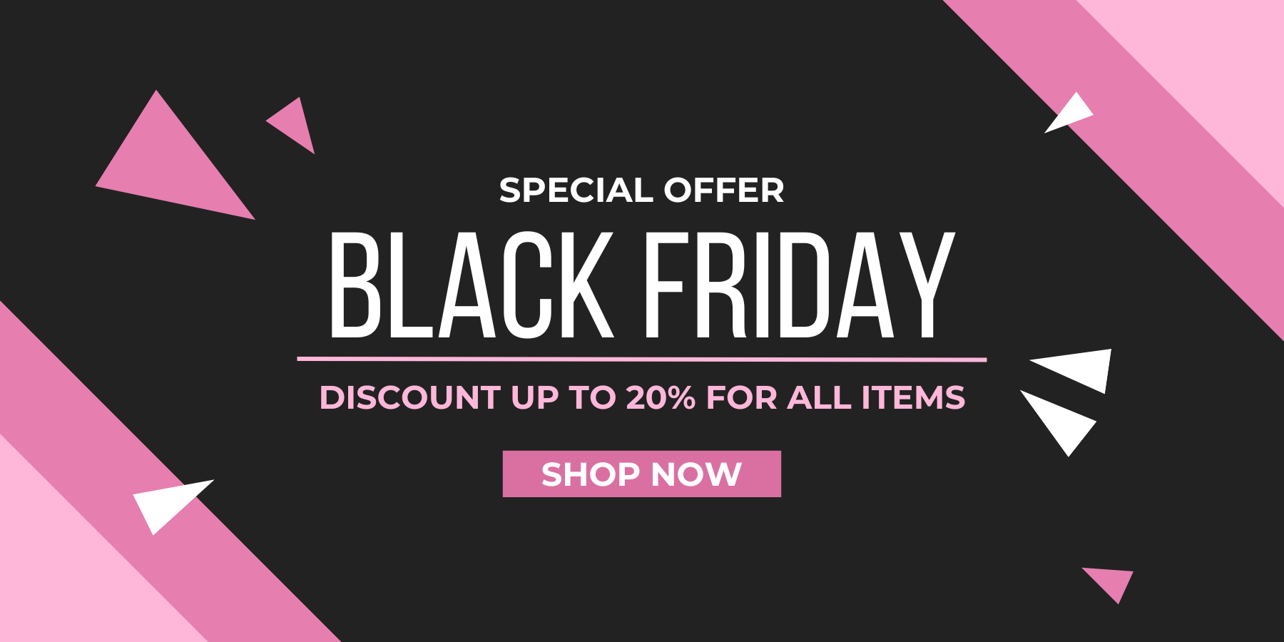 BLACK FRIDAY 20%OFF SALE!!!