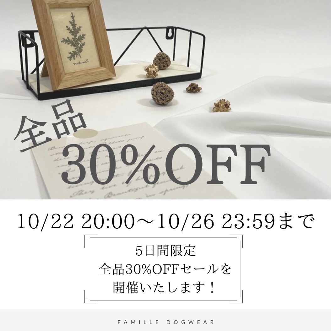 期間限定セール開催！！