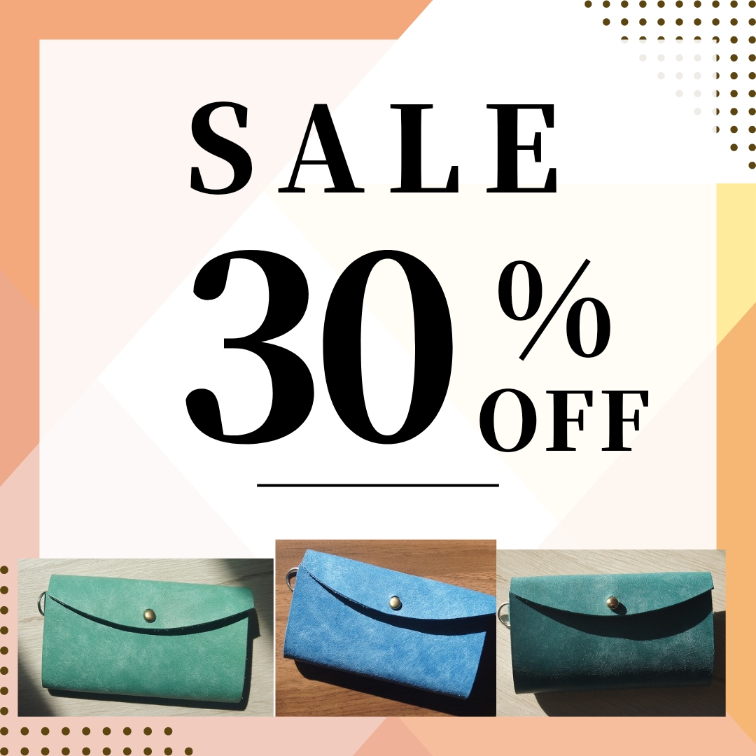 マヤベリーのシンプルコインケースが30%OFFセール中です。