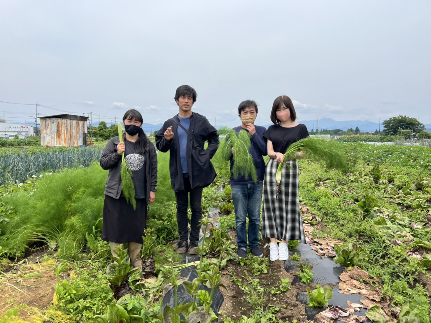 東京のあきる野市にある植産農家さんに行ってきました♪♪