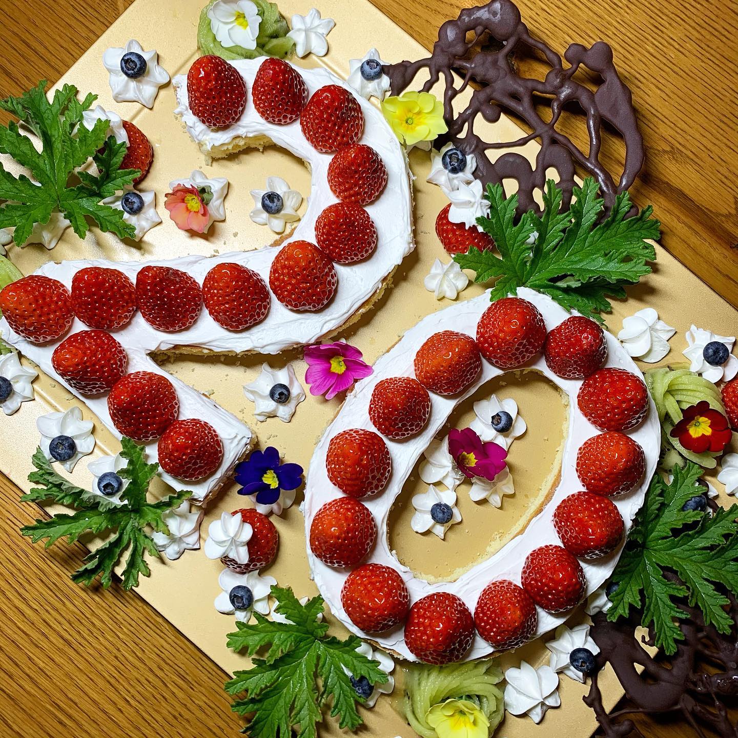 ジョアンの「ナンバーケーキ」