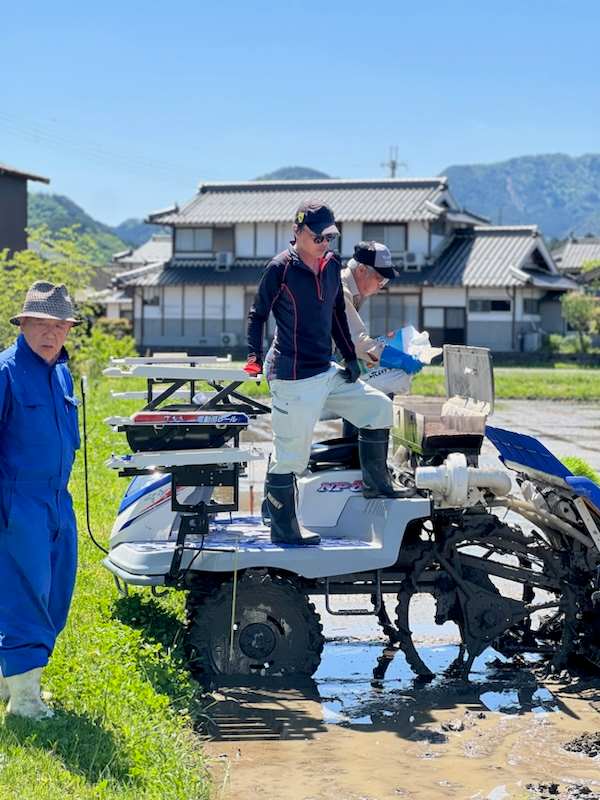 ～２０２４年度　田植え無事終えました～