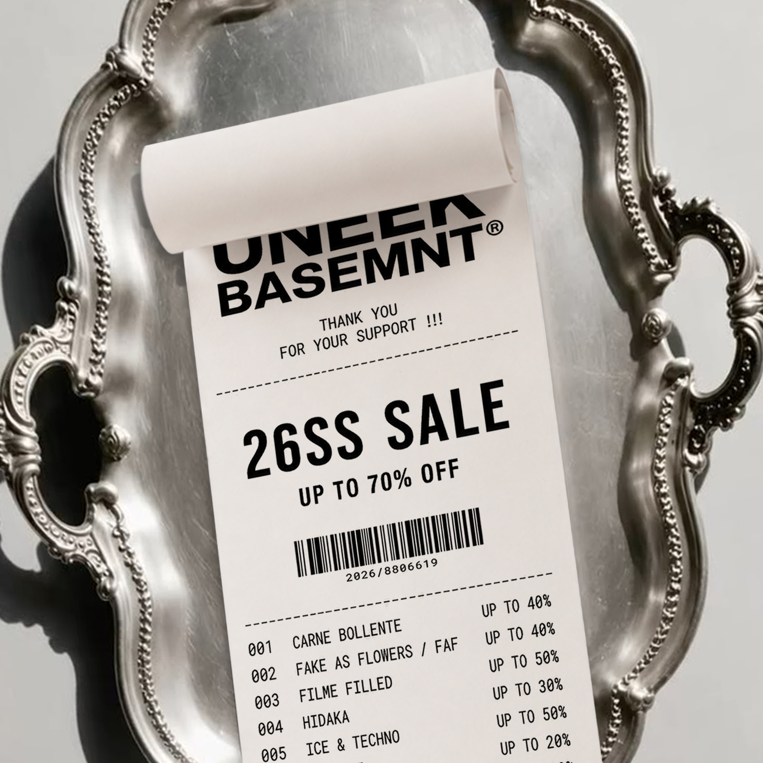 最大70%OFF|26SS SALE 開催中