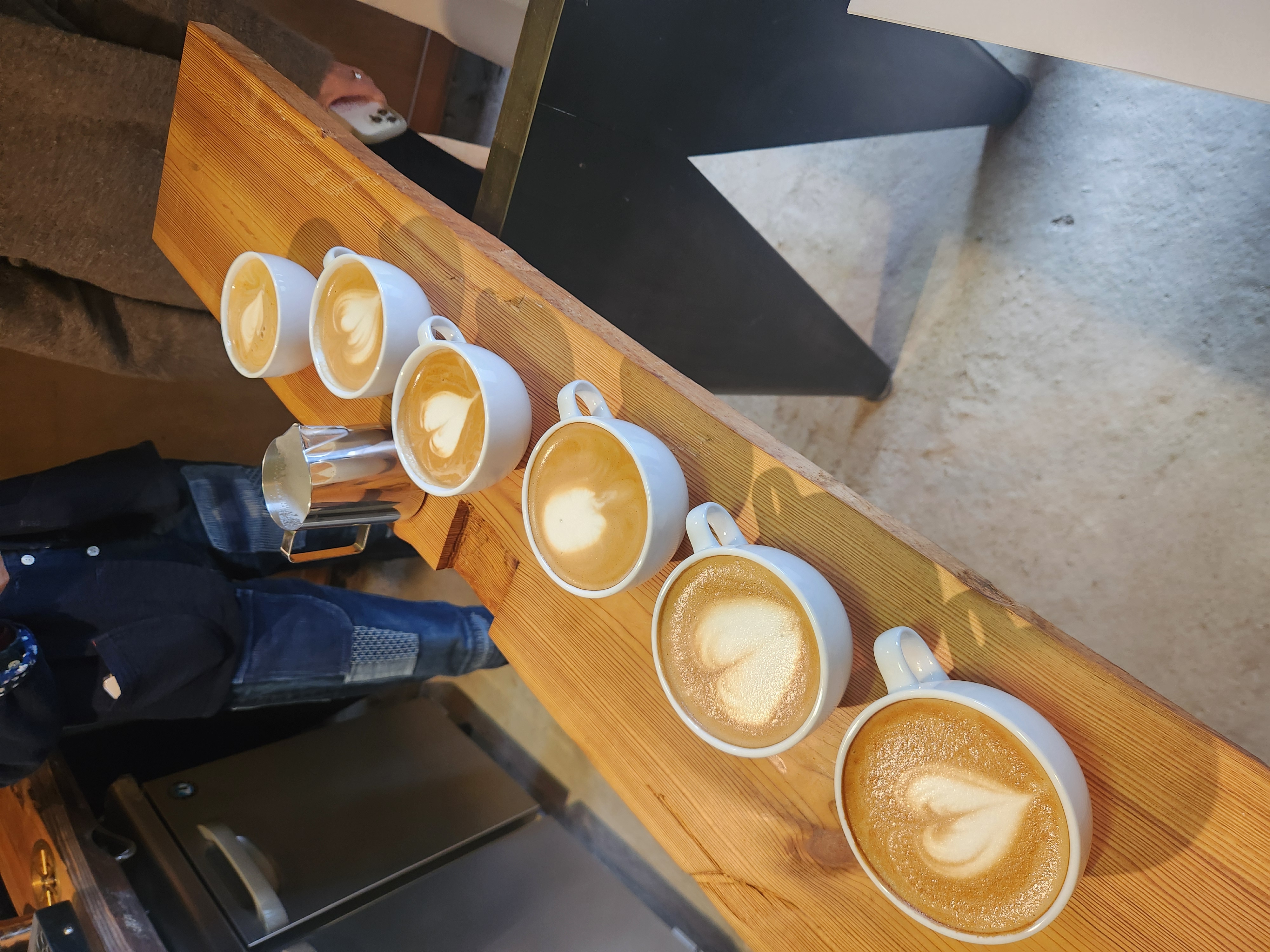 姉妹店、｢THE STORE｣にてラテアート体験🎀♡🎀♡🎀♡