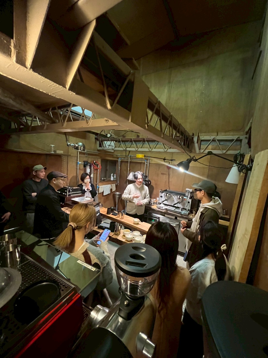 ジャパンラテアートチャンピオンシップ優勝の衛藤バリスタ来岡🥇☕☕☕