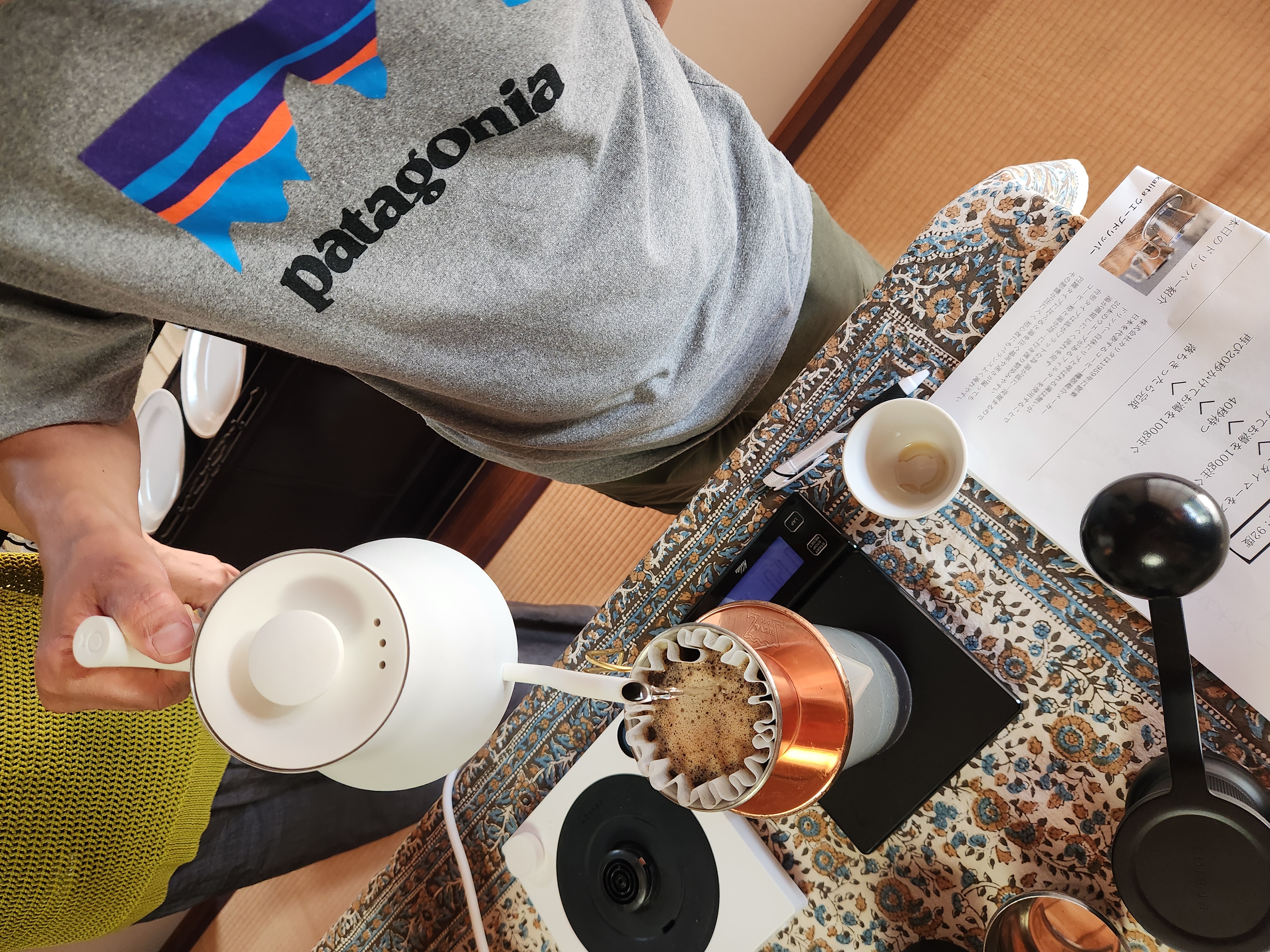 姉妹店THE STOREにて｢コーヒー教室📝｣☕