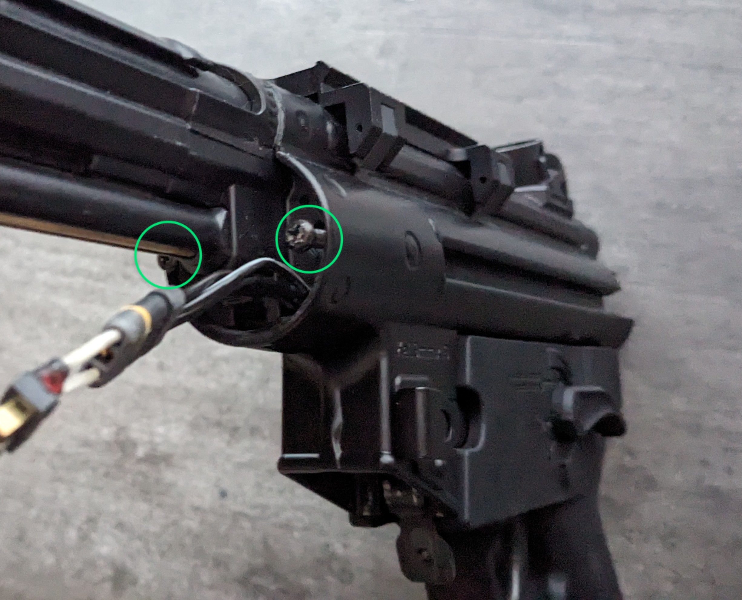 次世代MP5シリーズ用 ハードリコイルスプリング組込手順