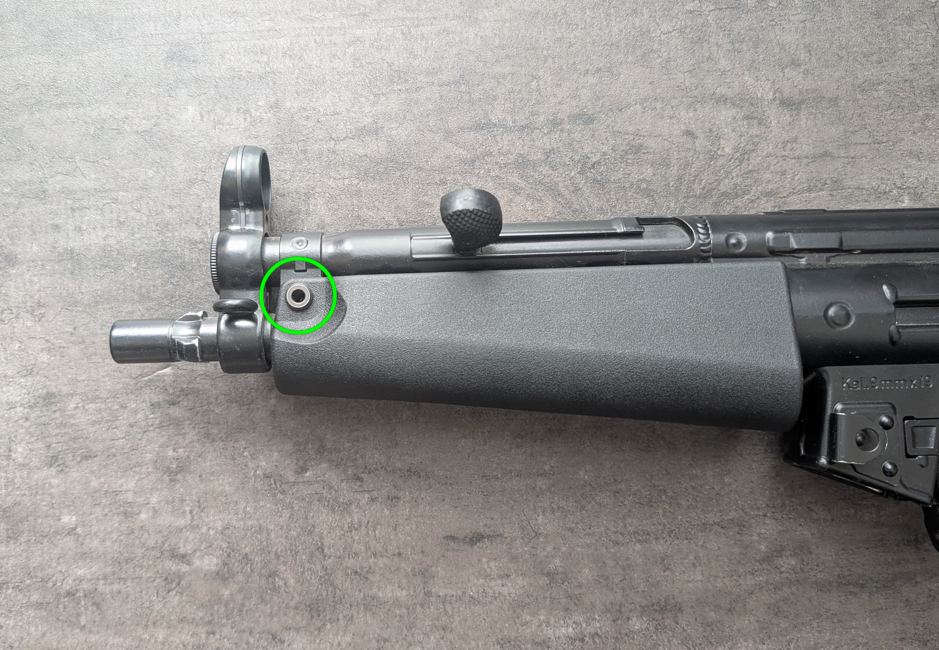 次世代MP5用フレームキット組み込み手順