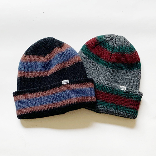 SEVENTY FOUR 25FW REVERSIBLE BORDER KNITBEINIE発売開始