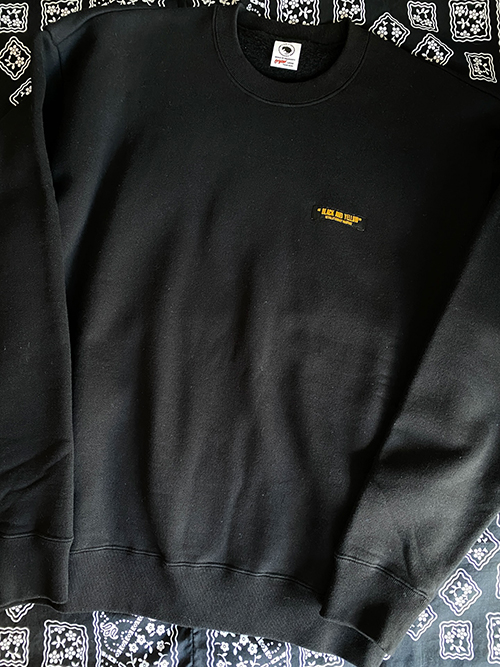 RATS 25AW FLEECE CREW NECK SWEAT(BLACK)発売開始
