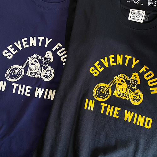 SEVENTY FOUR 26SF T-SHIRT(IN THE WIND)発売開始