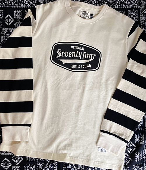 SEVENTY FOUR 26SF BORDER SLEEVE CREW NECK L/S発売開始