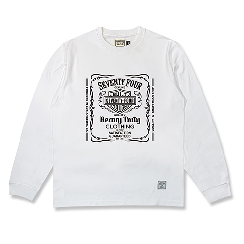 SEVENTY FOUR 26SS T-SHIRT L/S(VINTAGE LABEL)発売開始