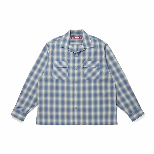 HIDEANDSEEK 26AW OMBRE CHECK L/S SHIRT(26AW)発売開始