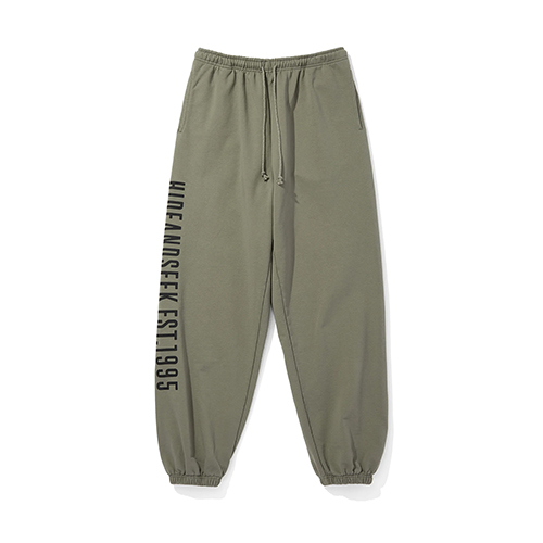 HIDEANDSEEK 25AW COLLEGE SWEAT PANT(OD)発売開始