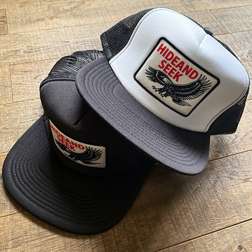 HIDEANDSEEK 25SS EAGLE MESH CAP発売開始