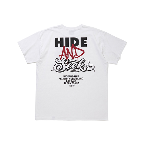 HIDEANDSEEK 26AW AND S/S TEE(WHITE)発売開始