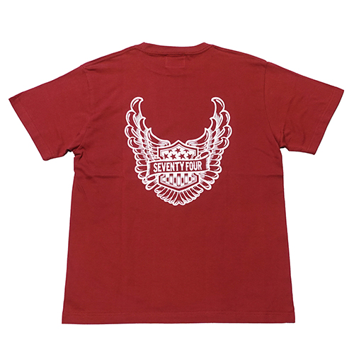 SEVENTY FOUR 24SF T-SHIRT(WING & SHIELD)発売開始