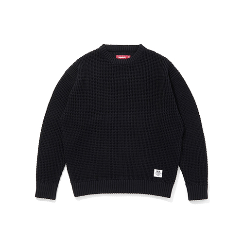 HIDEANDSEEK 25AW HEAVY WAFFLE KNIT SWEATER発売開始