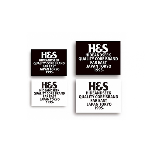 HIDEANDSEEK 24SS H&S STICKER(24SS)発売開始