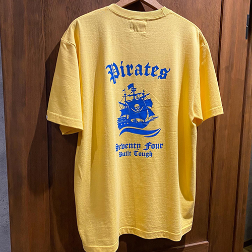 SEVENTY FOUR 23SS T-SHIRT(PIRATES)発売開始