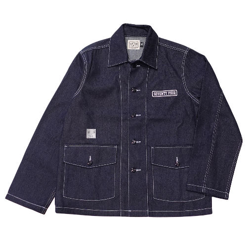 SEVENTY FOUR 24FW DENIM COVERALL JACKET発売開始
