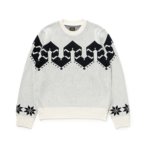 RATS 25AW NORDIC KNIT(WHITE)発売開始
