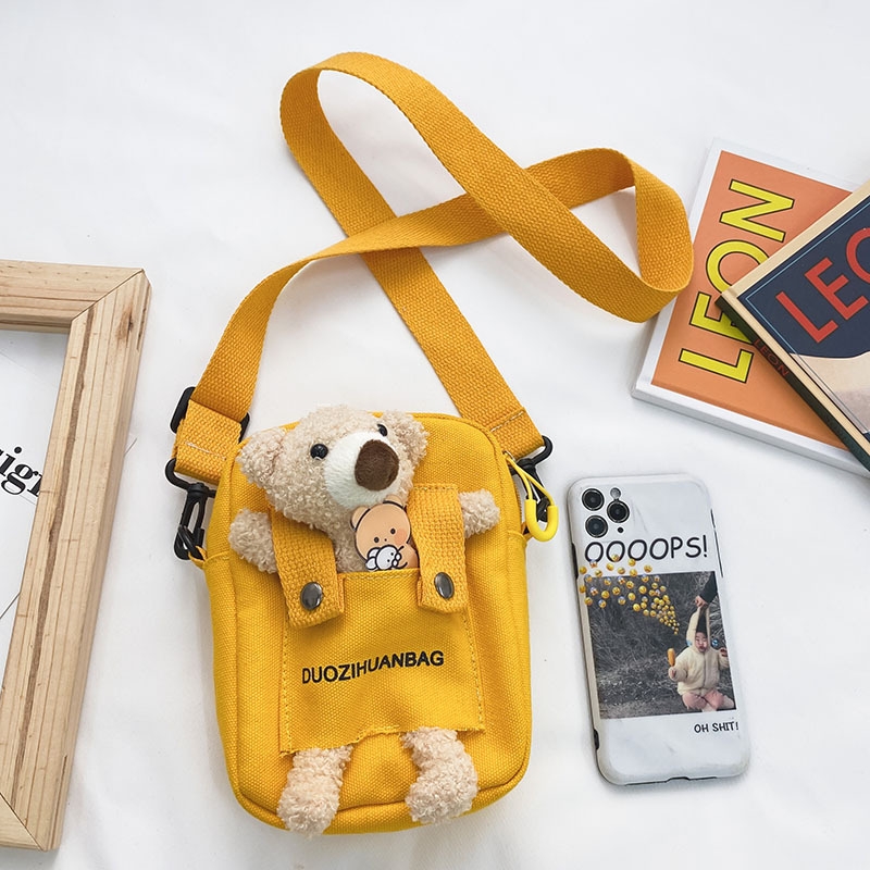 とても可愛いバッグ、クマちゃんが入ってる🐻新商品を入荷しました。