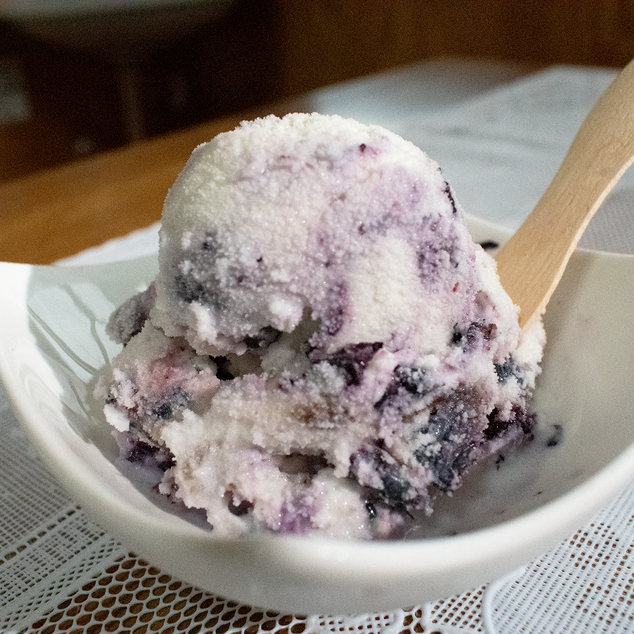 生ブルアイス（アイスクリーム）を美味しく食べるコツについて