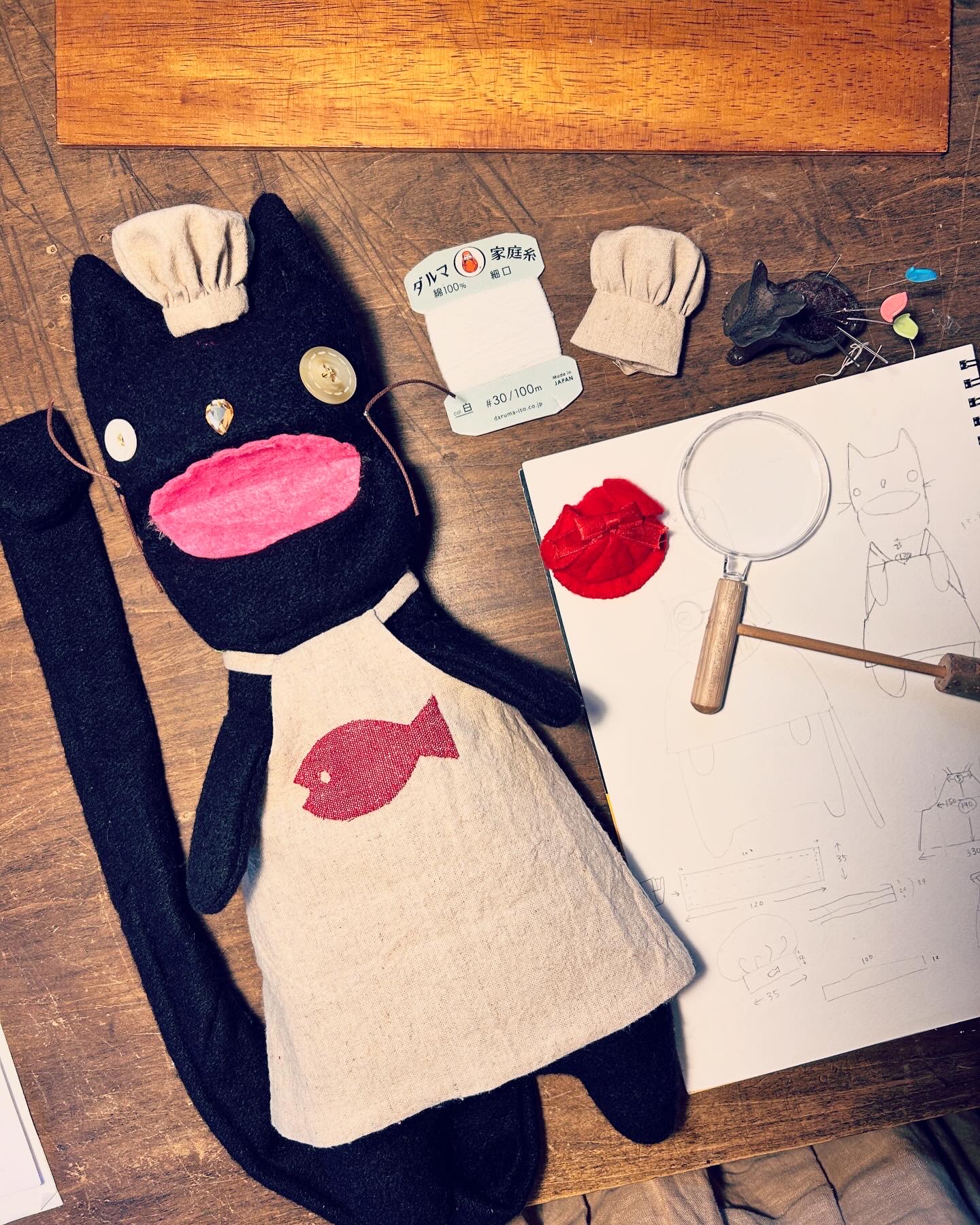 ココロノオトシゴ製作風景